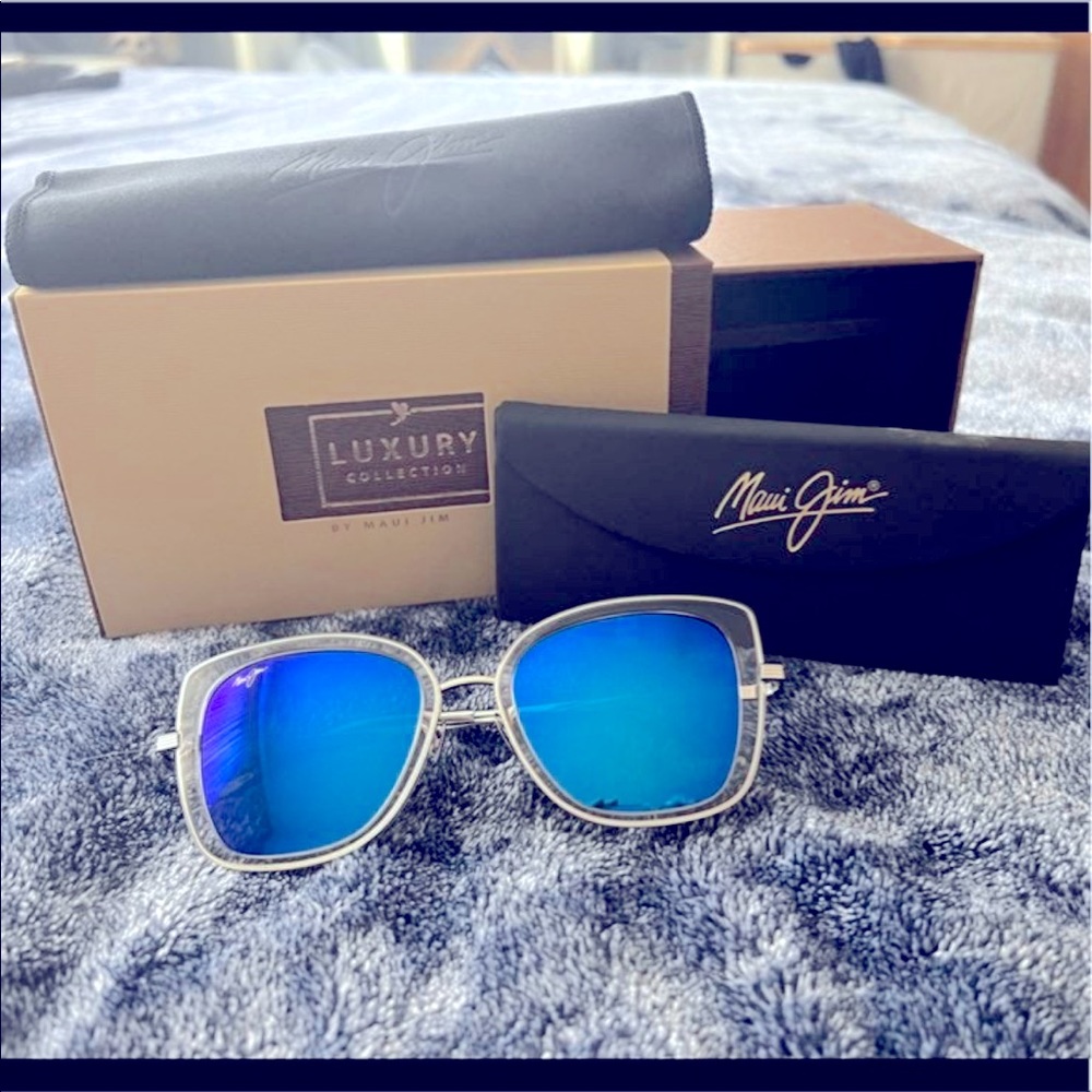 NWT Maui Jim Violet Lake luxury polarized sunglasses